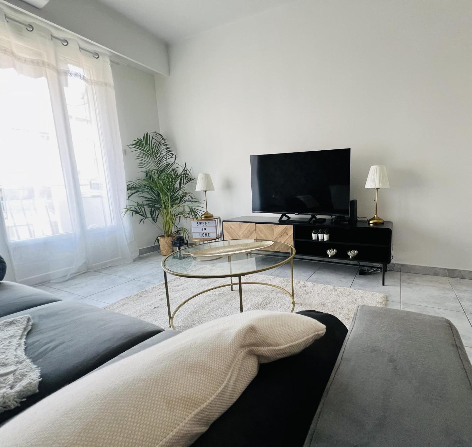Mj-Select - Gambetta 4 Pers Terrace Clim Apartment Ница Екстериор снимка